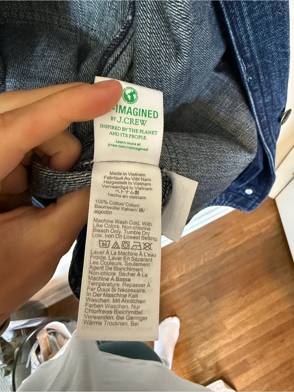 J. Crew Denim Barn Jacket - Picture 5 of 6